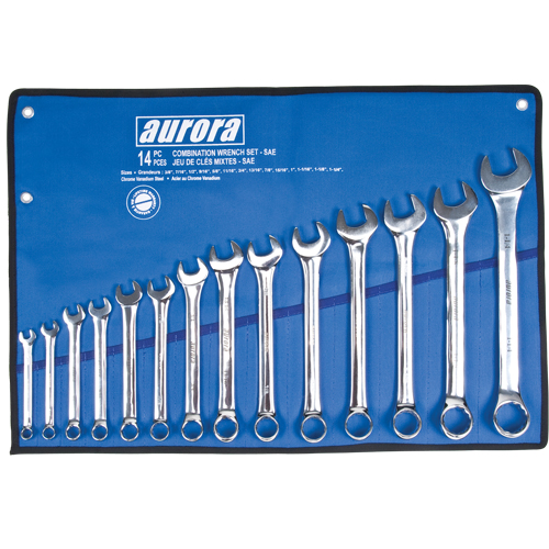 Wrench Set, Combination, 14 Pieces, Imperial Moffatt Supply & Specialties