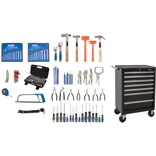 Intermediate Tool Set with Steel Chest, 112 Pieces Moffatt Supply & Specialties