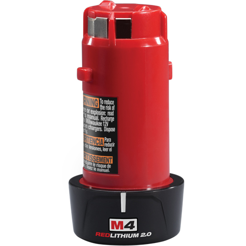 M4 Redlithium Batteries, Lithium-Ion, 4 V, 2 A Moffatt Supply & Specialties