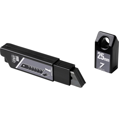 Ultra-Sharp Black Replacement Blades, Snap-Off Style Moffatt Supply & Specialties