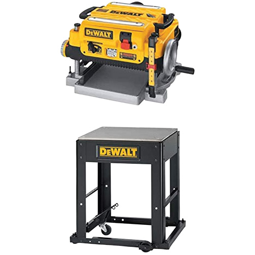 2-Speed Thickness Planer with Stand, 19-3/4" W x 22-1/2" L x 13-1/2" H, 20000 RPM No Load Speed Moffatt Supply & Specialties
