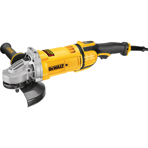 Large Angle Grinder with No Lock-On Switch, 7", 120 V, 15 A, 8500 RPM Moffatt Supply & Specialties