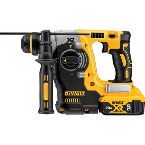 Max XR&reg; Brushless L-Shape Rotary Hammer Kit, 20 V, 1", 0-1100 RPM Moffatt Supply & Specialties