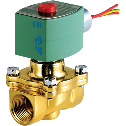 2-Way Pilot Operated Solenoid Valves, 1" Pipe, 100 psi Moffatt Supply & Specialties