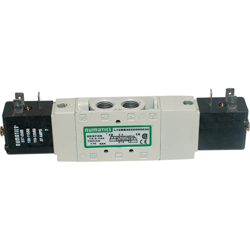 Pilot 5-Way 2-Position 4-Way Solenoid Valves, 3/8" Pipe, 150 PSI Moffatt Supply & Specialties