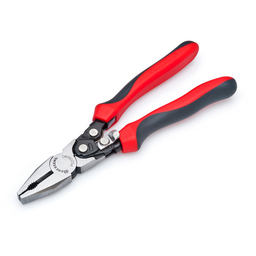 Pro Series Dual Material Lineman's Compound Action Cutting Pliers Moffatt Supply & Specialties