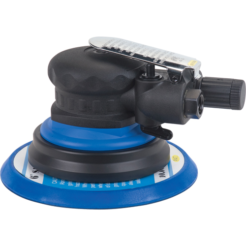 6" Dual-Action Orbit Sander, 1/4" NPT Inlet, 10000 RPM Moffatt Supply & Specialties