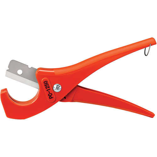 Single Stroke Plastic Pipe & Tubing Cutter No.PC-1250, 1/8" - 1-5/8" Capacity Moffatt Supply & Specialties