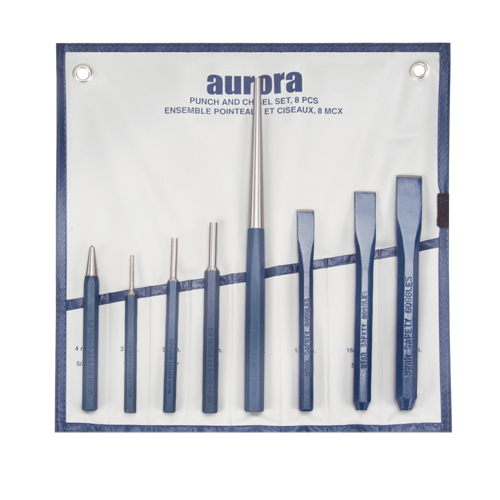 Punch and Chisel Set, 8 Pieces Moffatt Supply & Specialties