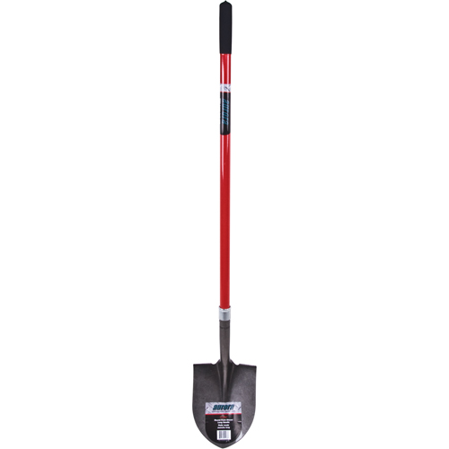 Pelle ronde robuste, Lame Acier au carbone, Fibre de verre, Manche Droit Moffatt Supply & Specialties