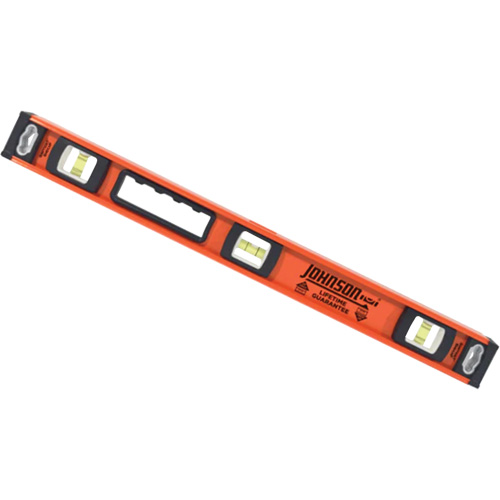 Niveau professionnel Big J, 2' lo, Aluminium Moffatt Supply & Specialties