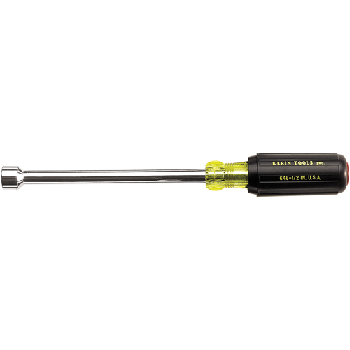 Nut Drivers- 6" Shafts, 3/8" Drive, 9-3/4" L, Magnetic Moffatt Supply & Specialties