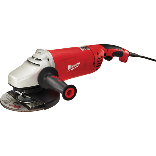 Large Angle Grinder Trigger Grip With Lock-On, 7"/9", 120 V, 15 A, 6000 RPM Moffatt Supply & Specialties