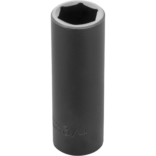 Douille, Chocs, 3/4", Prise 1/2", 6 pans, Profond Moffatt Supply & Specialties