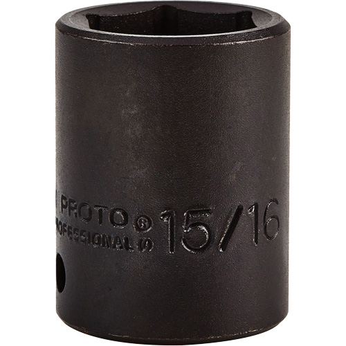 Socket, Impact, 15/16", 1/2" Drive, 6 Points Moffatt Supply & Specialties