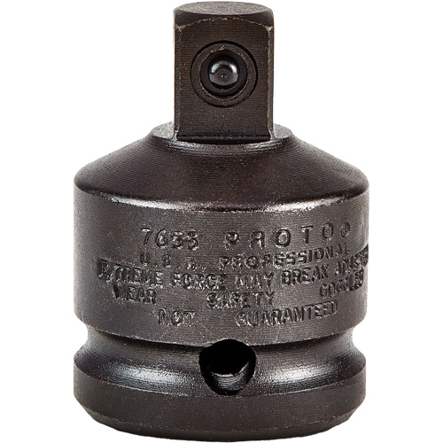 Douille adaptateur, Chocs, Prise 3/4", Douille 1/2", 2,0625" lo Moffatt Supply & Specialties