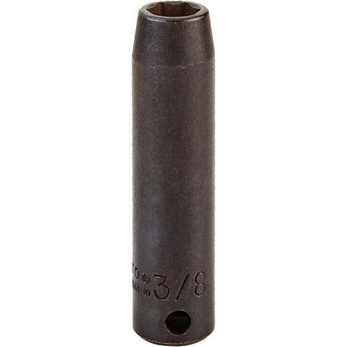 Socket, Impact, 3/8", 3/8" Drive, 6 Points, Deep Moffatt Supply & Specialties