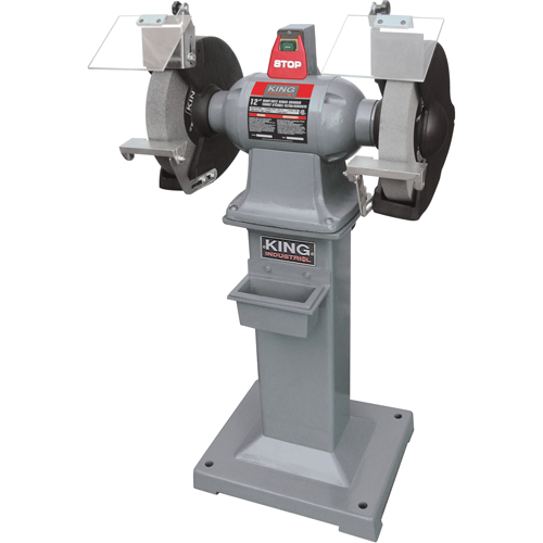 Heavy-Duty Bench Grinder With Floor Stand Moffatt Supply & Specialties