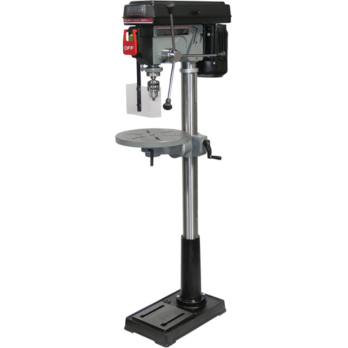 Floor Drill Presses, 17", 5/8" Chuck, 3400 RPM Moffatt Supply & Specialties
