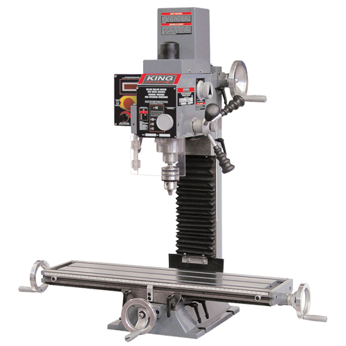Milling Drilling Machine with Digital Readout, 2 Speeds, 5/8" Drilling Capacity Moffatt Supply & Specialties
