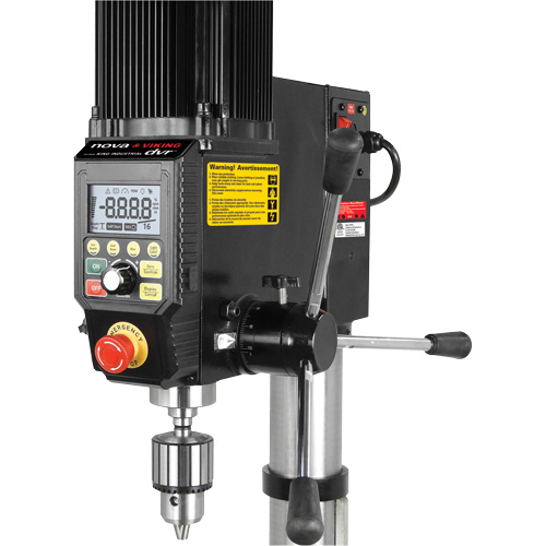 Nova Viking DVR Floor Model Drill Press, 16", 5/8" Chuck, 3000 RPM Moffatt Supply & Specialties