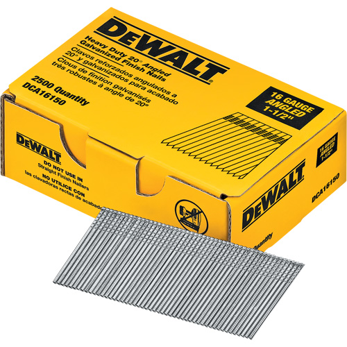 Clous de finition &agrave; angle de calibre 16 Moffatt Supply & Specialties