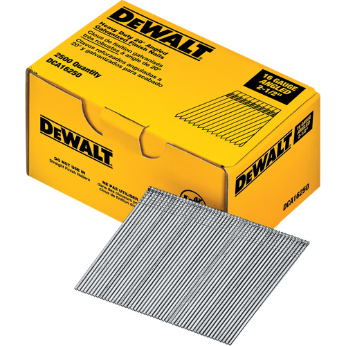 Clous de finition &agrave; angle de calibre 16 Moffatt Supply & Specialties