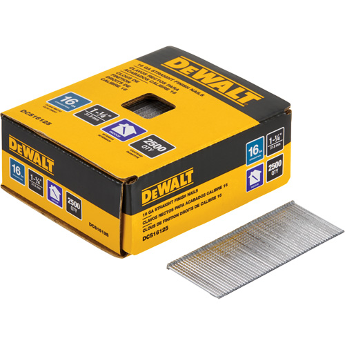16 Gauge Straight Finish Nails Moffatt Supply & Specialties