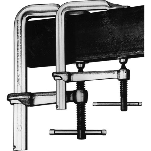 Serre-joints &agrave; barre pour le soudage & la fabrication, 6" (152,4 mm), Force de serrage 1330 lb Moffatt Supply & Specialties