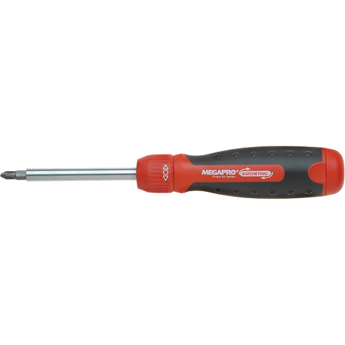 13-in-1 Ratcheting Driver, Cushion Grip Handle Moffatt Supply & Specialties