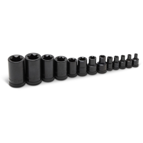 Jeu de douilles externes Torx, Prise 1/2"/1/4"/3/8" Moffatt Supply & Specialties