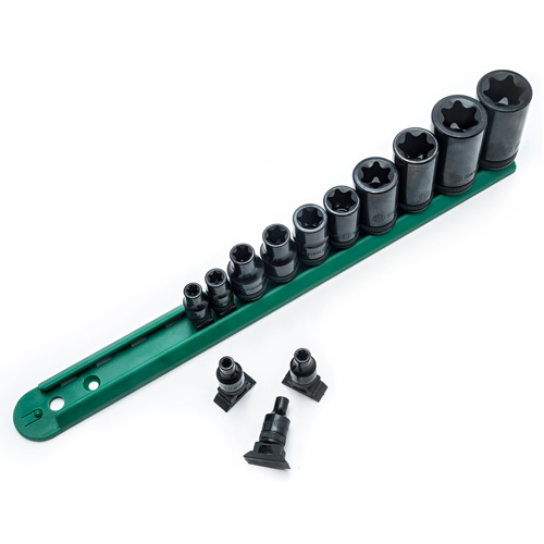 Jeu de douilles externes Torx, Prise 1/2"/1/4"/3/8" Moffatt Supply & Specialties