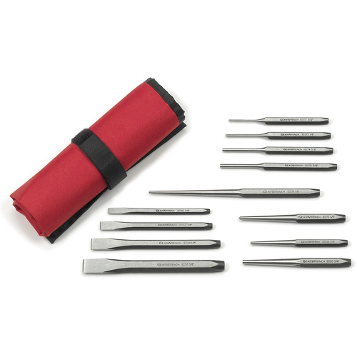 Punch & Chisel Set, 12 Pieces Moffatt Supply & Specialties
