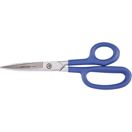 Cisaille robuste, Longueur de coupe de 3", Poign&eacute;e Anneaux Moffatt Supply & Specialties