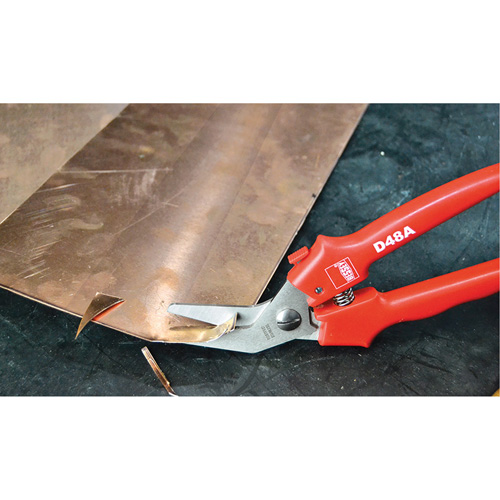 Offset Multi-Purpose Snips, 1-5/8" Cut Length, Straight Cut Moffatt Supply & Specialties