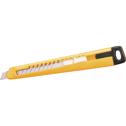 Snap-Off Knife, Carbon Steel, Plastic Handle Moffatt Supply & Specialties