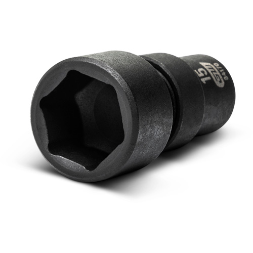 Jeu de 12 douilles m&eacute;triques flexibles universelles &agrave; chocs 1/4" &agrave; 6 pans Moffatt Supply & Specialties