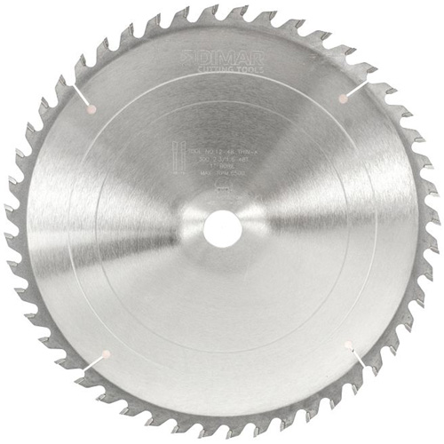 Industrial Saw Blade - Crosscut Thin Kerf, 12", 48 Teeth, Wood Use Moffatt Supply & Specialties