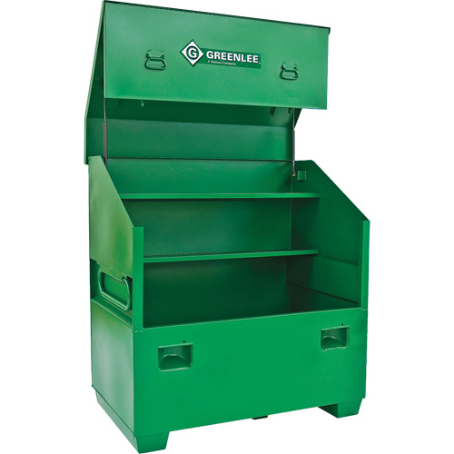 Jobsite Chest, 36" W x 30" D x 48" H, Green Moffatt Supply & Specialties