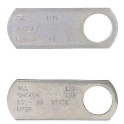 &eacute;tiquette d'identification &agrave; œil pour chaîne Moffatt Supply & Specialties
