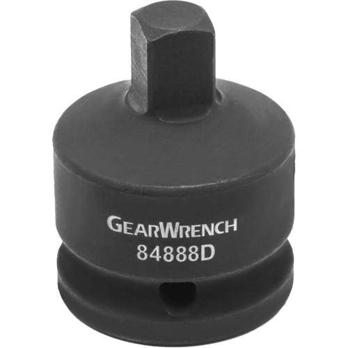 Adapter Socket, Impact, 3/4" Drive, 1/2" Socket, 2.126" L, Ball Moffatt Supply & Specialties