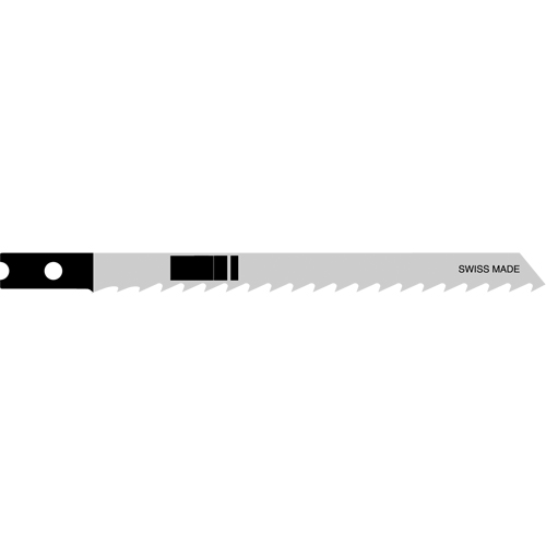 Jigsaw Blades, High-Carbon Steel, U-Shank, 4" L, 6 TPI Moffatt Supply & Specialties