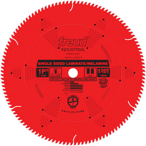 TCS Industrial Saw Blade - Chipboard, 16", 128 Teeth, Laminate Use Moffatt Supply & Specialties