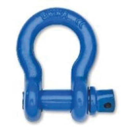 Farm Clevis Anchor Shackle, 1-1/8", Screw Pin, Coated Moffatt Supply & Specialties