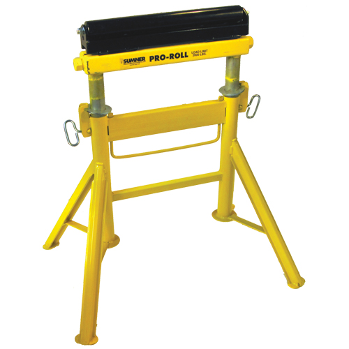 Pro Roll Pipe Stand, 2000 lbs. Load Capacity, 36" Pipe Capacity Moffatt Supply & Specialties