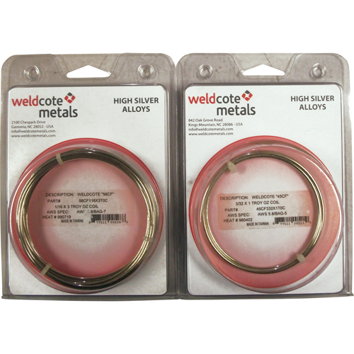 High Silver Brazing Alloys Moffatt Supply & Specialties