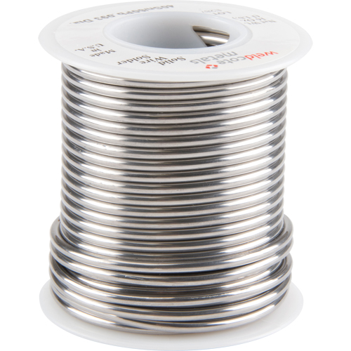 Common Solder, Lead-Based, 40% Tin 60% Lead, Solid Core, 0.09375" Dia. Moffatt Supply & Specialties