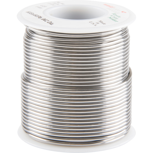 Common Solder, Lead-Based, 50% Tin 50% Lead, Rosin Core, 0.0625" Dia. Moffatt Supply & Specialties