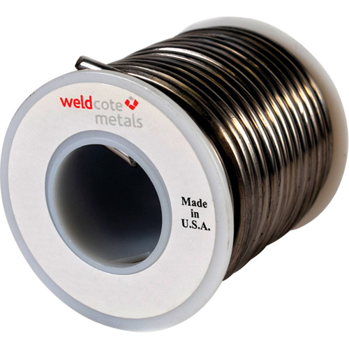 Common Solder, Lead-Free, 95% Tin 5% Antimony, Solid Core, 0.09375" Dia. Moffatt Supply & Specialties