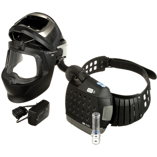 Adflo Powered Air Purifying Respirator, Welding Helmet, Lithium-Ion Battery Moffatt Supply & Specialties